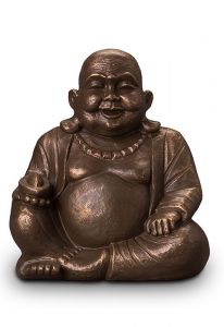 Urne Funéraire en céramique bronze 'Bouddha'