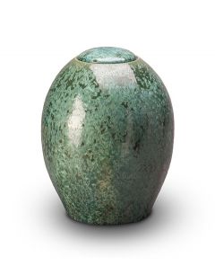 Urne Funéraire en Céramique 'Corail Vert'